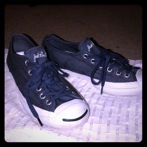 Navy blue chucks ⭐️sold on merc*